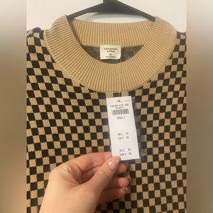 Abercrombie fitted sweater dress- TALL